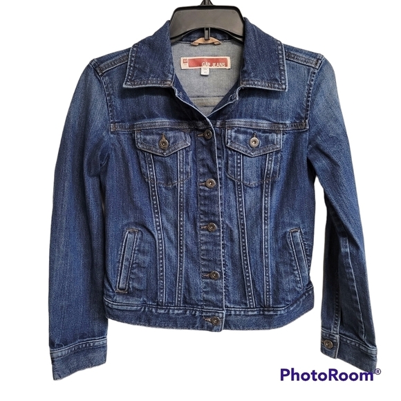 Gap Jeans Blue Denim Jacket XS - Picture 1 of 6